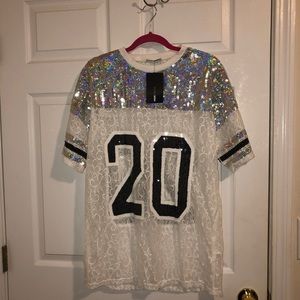 Fashion Nova: Cheering You On Sequin Tunic